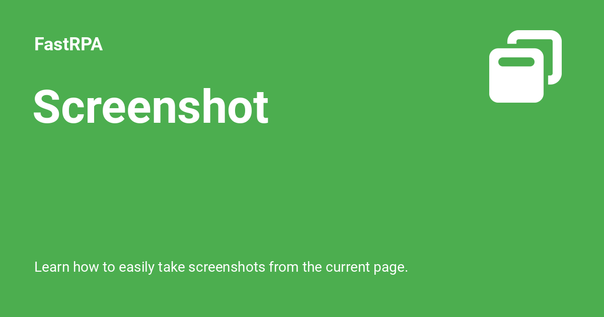 Screenshot fastrpa